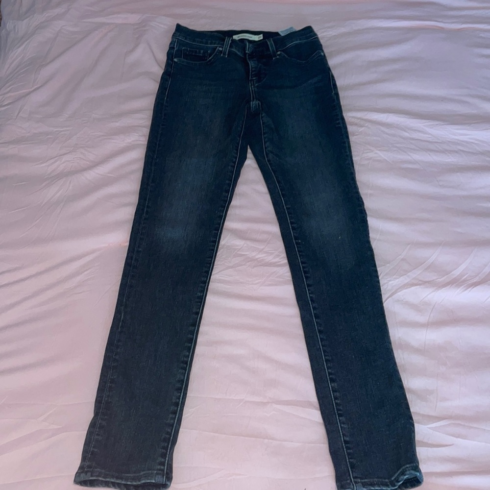 Levi’s black 311 shaping skinny jeans size 23